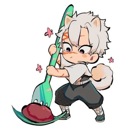 personnages d'anime, beaux dessins d'anime, nagito komaeda chibi, sannemi shinadzugawa chibi, anime dr stone chibi