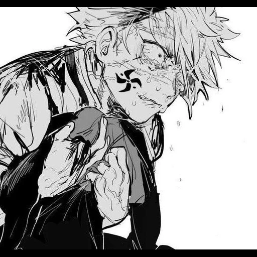 anime boy, cartoon animation, shinkawa miami, shinazugawa sanemi, sad cartoon pictures