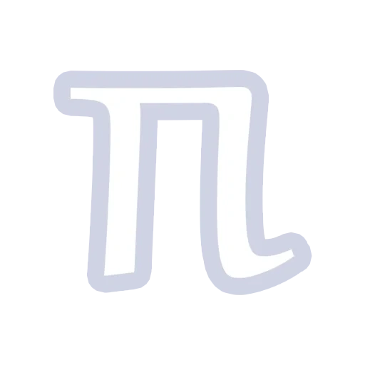 text, pi sign, the letter p, logo, the letter pi pi icon is blue