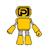 robot, he is a robot, robot contour, robot vector, yellow robot