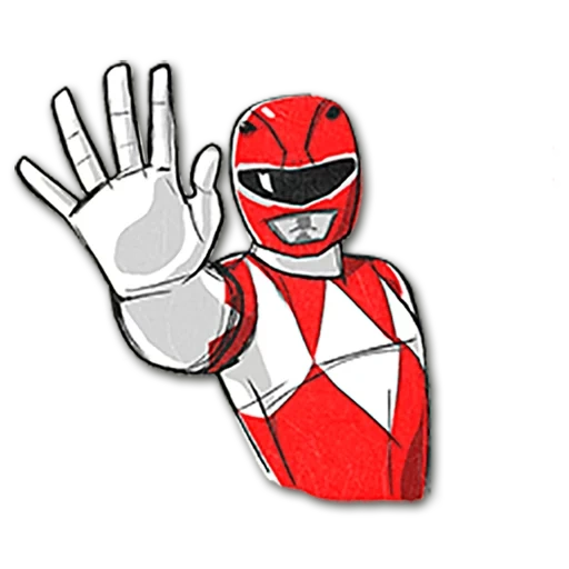 rangers, power rangers, mighty facebook rangers, mighty rangers stickers