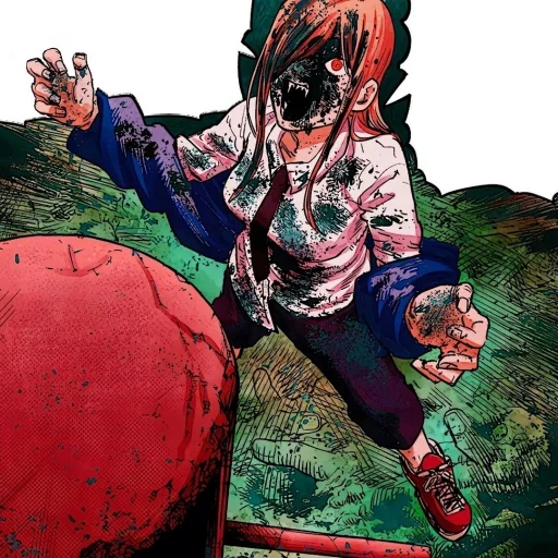 personaggio di anime, i personaggi dei fumetti, sangue di dorohdoro, anime dorohedoro, chainsaw man power death