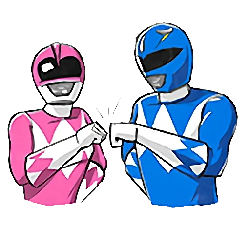 mighty rangers, mighty rangers 2, powerful rangers facebook, mighty ranger sticker