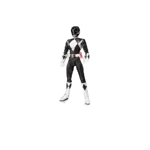 un giocattolo, ranger nero, power rangers, zach taylor black ranger, mighty morphin power ranges black ranger