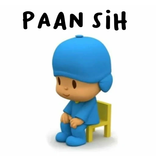 anime, poleso, umano, pocoyo malato, andiamo pocoyo