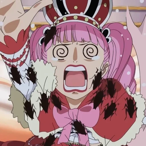 perona, animação fofa, animação van pis, personagem de anime, perona one piece