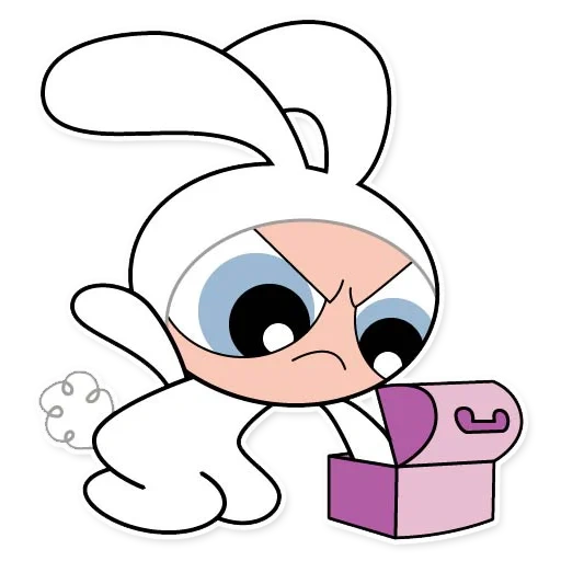 animación, súper conejo bebé, super conejito, powerpuff girls z bunny, estética súper conejo