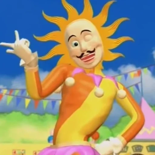 poppy solnishko, der clown bobby sun, papi poppi ze performer, solar bobbizer show, papa sonnenschein bobbizer show