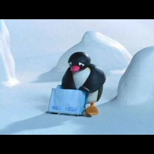 мультик пингвин пингу, снег пингвин пингу, мультик про пингвиненка и моржа, pingu, pingu episode