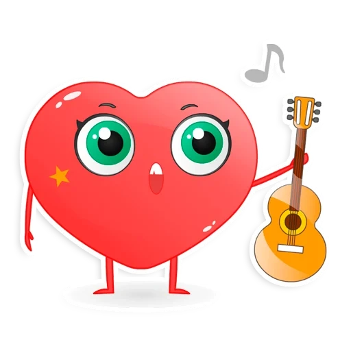 heart, a happy heart, heart illustration