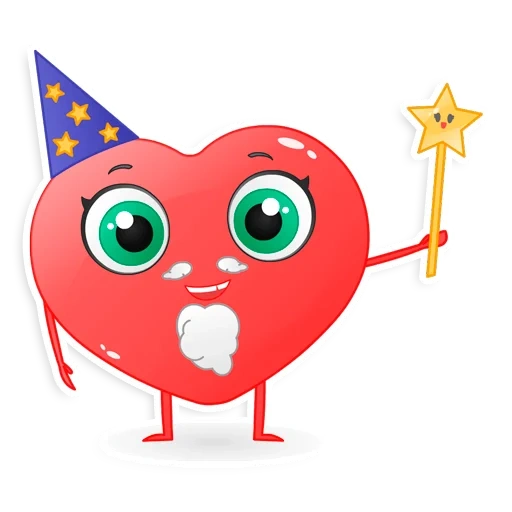 heart, heart in eyes, a happy heart, a happy heart, heart illustration