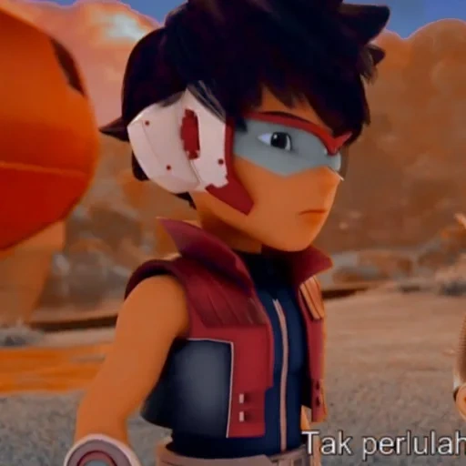 аниме, boboiboy, fang boboiboy, boboiboy galaxy, fang love boboiboy