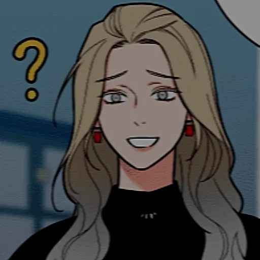 manwah, manhwa yuri, gadis manhua, tokoh-tokoh manchina, juyan manhua blonde