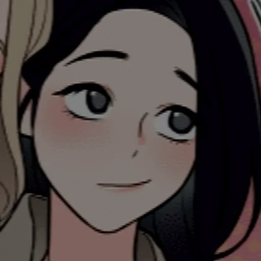 mujer joven, manga de anime, bolsheokinskoye, anime de blanco nevado, perfil