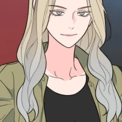 manhua, manhua characters, mandarin characters, juyan manhua blonde hair, juyan manhua girl blonde hair