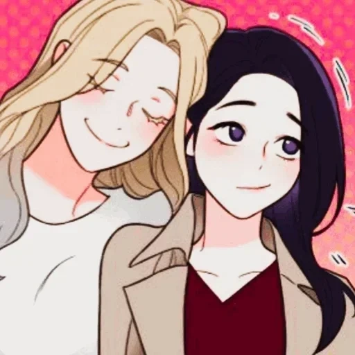 yuri mangga, seni manhwa, manhwa yuri, tokoh-tokoh manchina, juyeon sadistic beauty side story