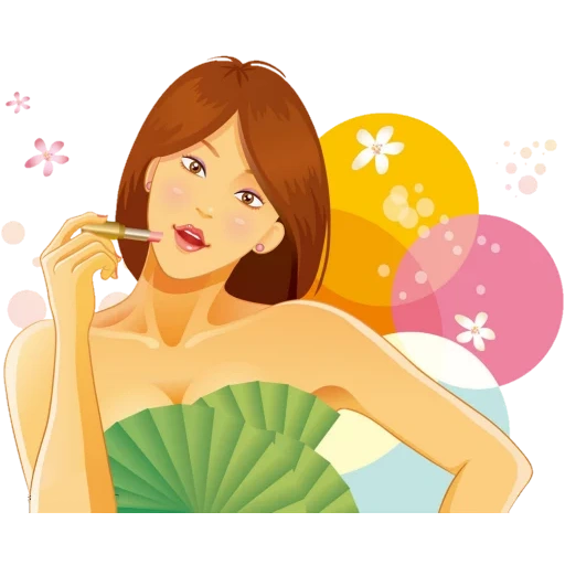 female, girl vector, beautiful woman, happy girl vector, girl illustration vector