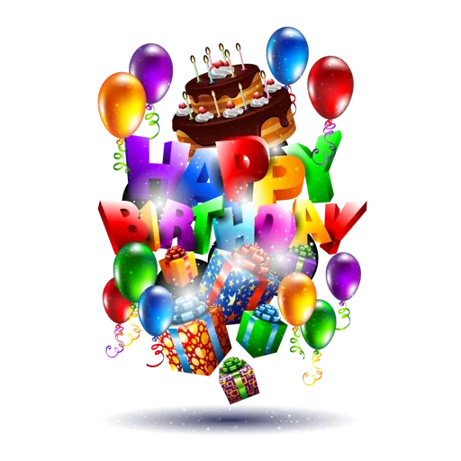 pesta ulang tahun, happy birthday wishes, poster ulang tahun lampu, selamat ulang tahun kartu pos balon, kartu ulang tahun kue balon flash