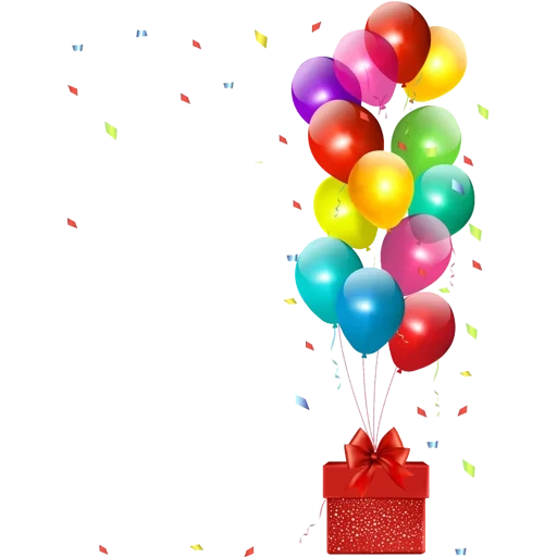 festive background, balls gifts frame, congratulatory balls, beautiful ball balls, happy birthday balloons