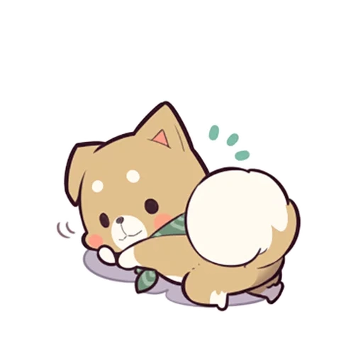 kawaii, cane di mare chibi, un bel sigillo, seal cavaie, sigillo fuori chibi chuan