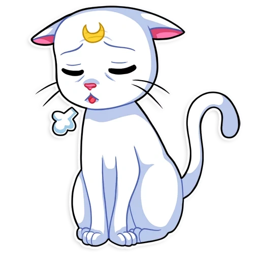 sailormun kucing, moon seilormun, sailormun kucing putih, sailormun cat artemis, artemis saylormun cat