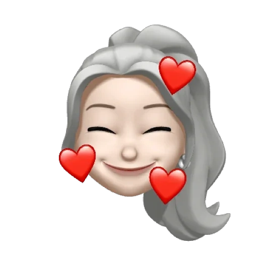 orang asia, emoji, memoji, cute emoji, selamat malam anak-anak