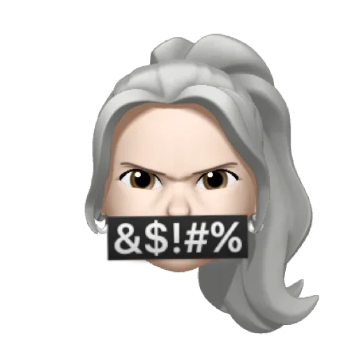 emoji, jeune femme, memoji girls blonde