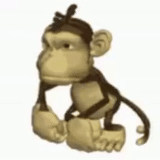 seekor monyet, animasi monyet, animasi monyet 2d, monyet animasi, pengganda monyet