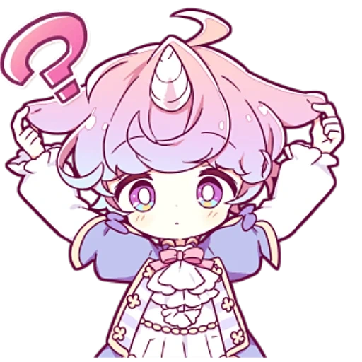 ideas de anime, príncipe unicornio, personajes de anime, príncipe unicornio, lindos dibujos de chibi