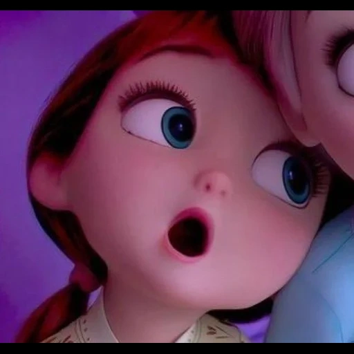 elsa anna, frozen 2 anna, la piccola elsa, cuore freddo 2, cold heart 2 anna elsa dell'infanzia