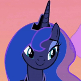 poney de lune, princesse moon, lune de ponium bleu, princesse luna pony, captures d'écran mlp princesse moon