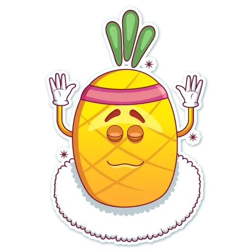 ananas e ananas, emoticon di emoticon, signor pineapple, emoticon ananas, sei uno stronzo mr pineapple
