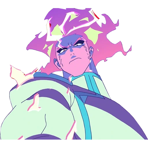 promare, tubes volts, anime jojo, shiro volteron