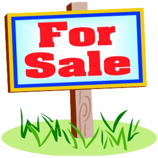 en venta, para la venta de la venta, el letrero a la venta, dibujo de venta, ilustración de señales de venta