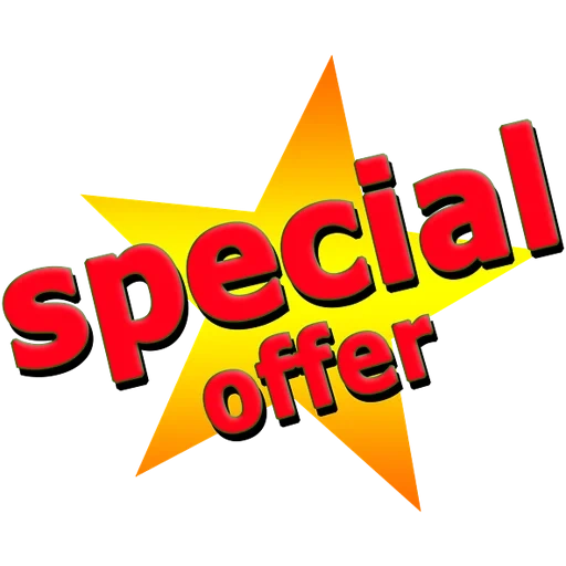логотип, special, special offer, страница текстом, promotion логотип