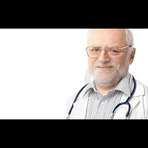 der männliche, großvater harold doctor