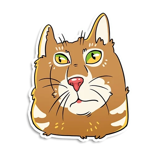 kucing, seal, ilustrator wajah kucing