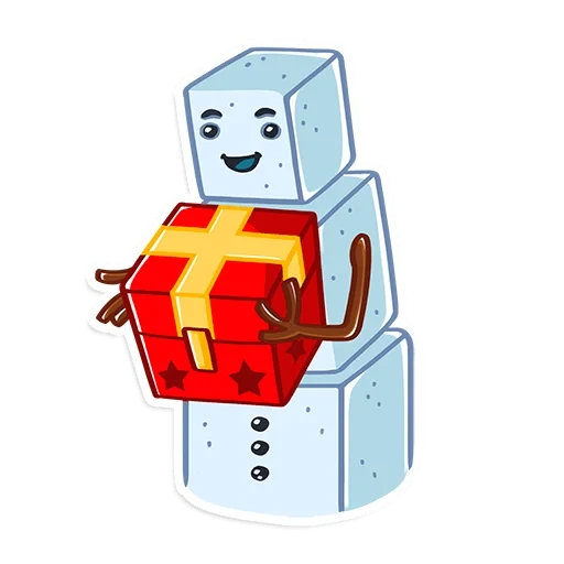 simple, snowman, snow golem minecraft