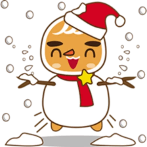 campai, clipart, snowmen, biscotti ribelli, manhre chan capodanno