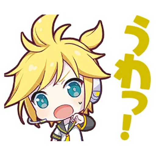 kagamin chibi, personagens chibi, personagens de anime, len kagamin chibi, vocaloids len chibi