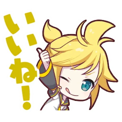 len kagamine, lin ma chibi, vokal tebing merah, anime cagamin lin lun chibi