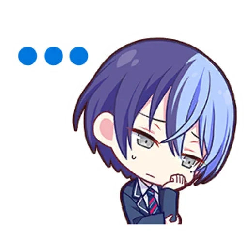 anime, anime boy, project sekai, karakter anime, project sekai stamps