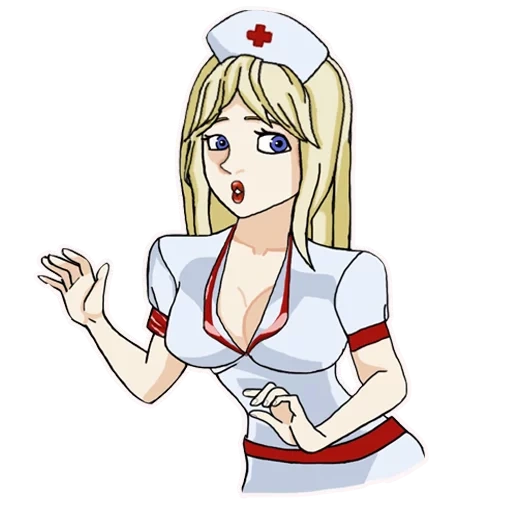 арт медсестра, аниме нурсе медсестра, тян медсестра, медсестра аниме, чиби медсестра