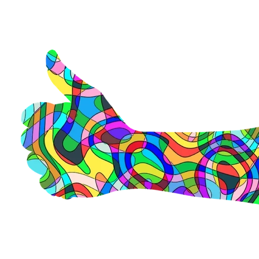 foot, 2 unlimited, symbol, national hand roll day, psychedelic sunshine transparent background