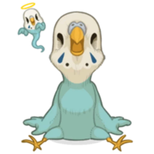 dinosaurus lucu, kartun burung, seni dinosaurus yang lucu, dinosaurus kartun biru, kartun lucu turquoise tyrannosaurus rex