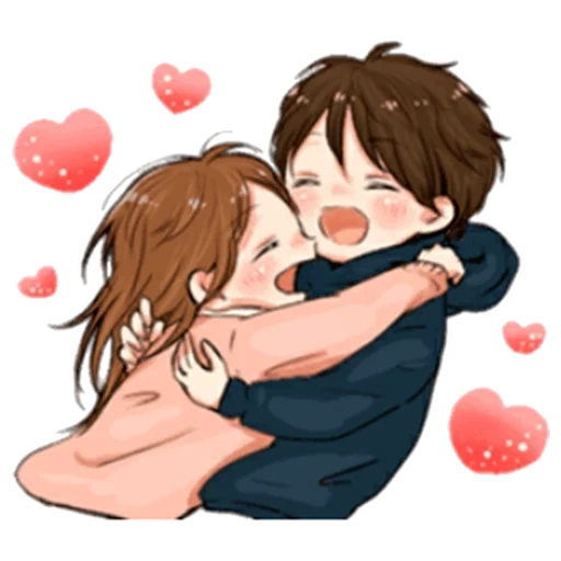 couples d'anime, anime mignon, couples mignons d'anime, patterns d'anime mignons, lovely toco japanese cawai its love