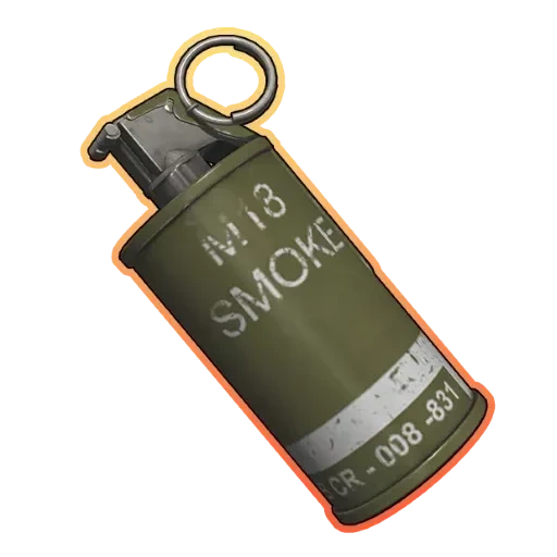 grenada de fumaça m18, grenada de fumaça m15, granada de fumaça pubg, granada de fumaça pabg, granada de fumaça pubg