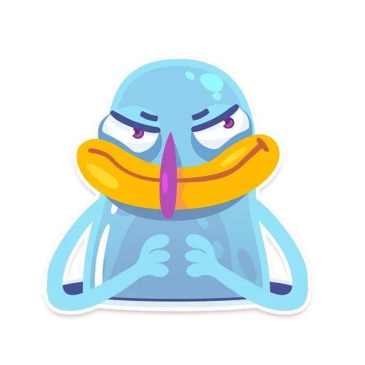 azul, plantos emoji, smiley com lágrimas