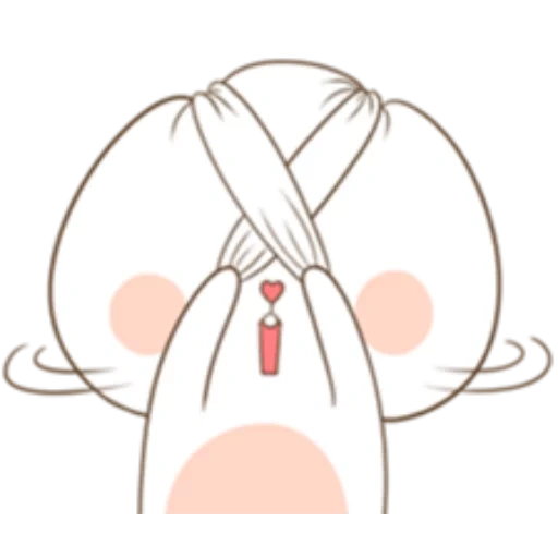 rabbit vatsapa, pink anime, cute drawings, takashi murakami, tuagom puffy bear and rabbit