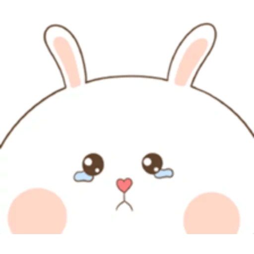 cat, kawaii, rabbit, cute kawaii drawings, coloring rabbits are cute